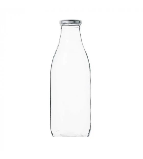 MILK BOTTLE 1L + METAL SCREW CAP (CA=18) - Image 2