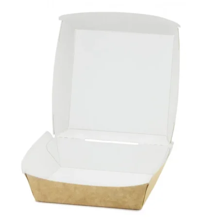 BURGER BOX KRAFT 120x120x70 (CA=200) - Image 3