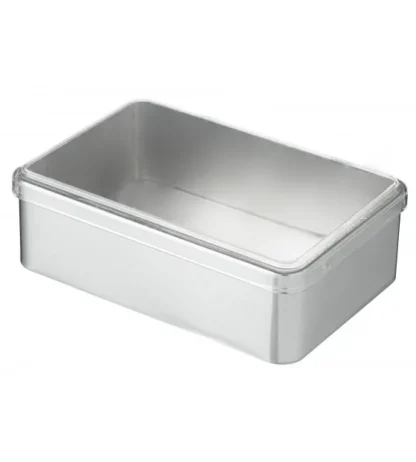 ALUMINIUM BENTO + PS LID 195x125x60 (CA=10) - Image 2