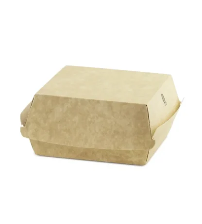 BURGER BOX KRAFT 120x120x70 (CA=200)