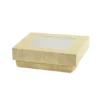 CONTAINER NATURAL KRAFT + CV 140x140x50 (CA=500)