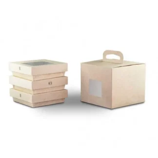 PACKAGE KRAFT BENTO BOX KIT (CA=100)