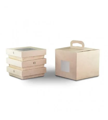 PACKAGE KRAFT BENTO BOX KIT (CA=100)