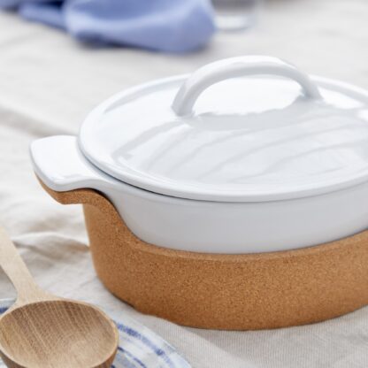 ENSEMBLE Casserole oval 30, White - Image 2