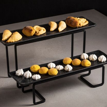 BOUTIQUE Rect. tray 36, Black lagoon - Image 2