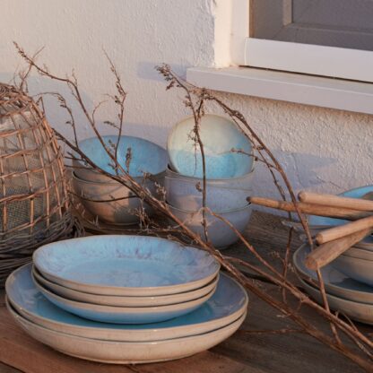 EIVISSA Salad/dessert plate 22, Sea blue - Image 5