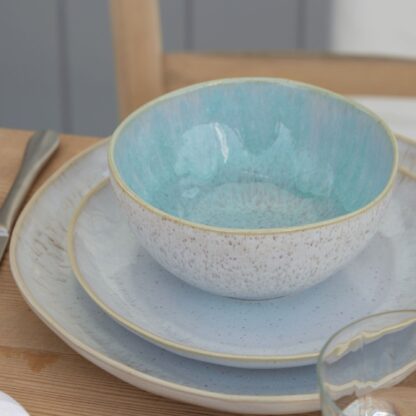 EIVISSA Soup/cereal bowl 16, Sea blue - Image 2
