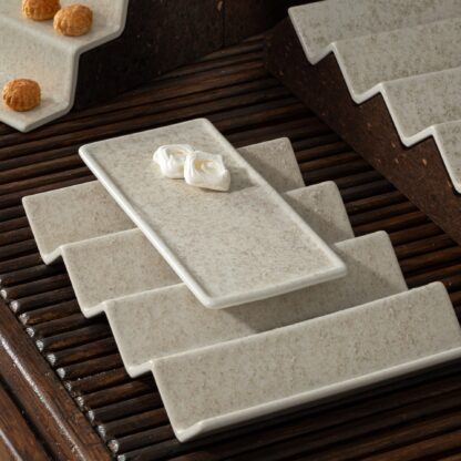 ESCADA Rect. tray 26, Cream - Image 2