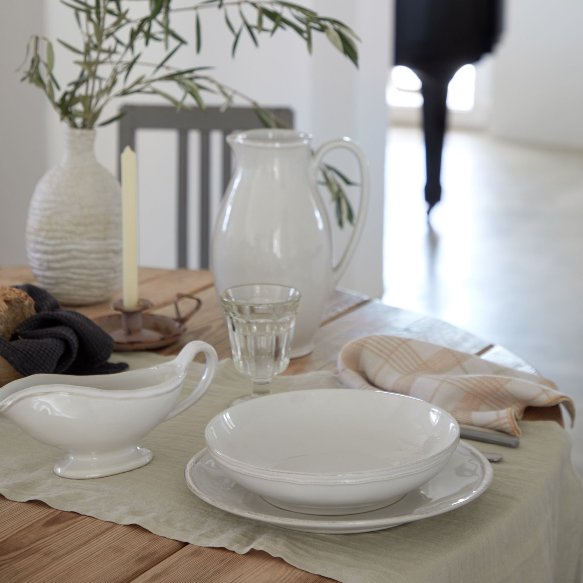 FONTANA Soup/pasta bowl 23, White - Image 2