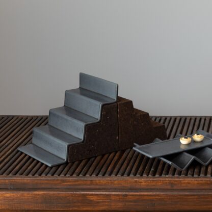 ESCADA Rect. platter 36, black - Image 3