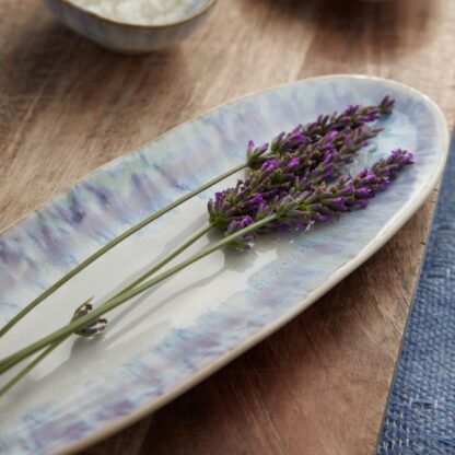 BRISA Oval plate/platter 24, Ria blue - Image 3