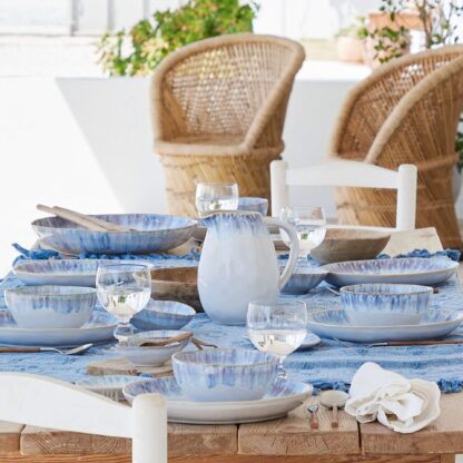 BRISA Dinner plate 28, Ria blue - Image 4
