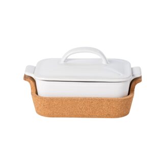 ENSEMBLE Casserole rect. 24, White