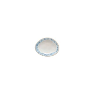 BRISA Oval mini plate 11, Ria blue