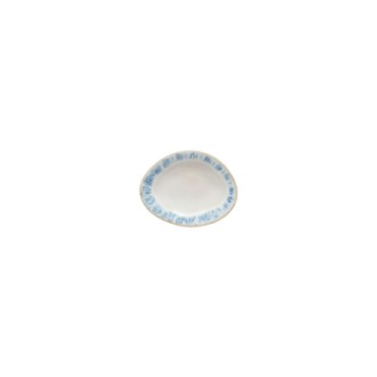 BRISA Oval mini plate 11, Ria blue