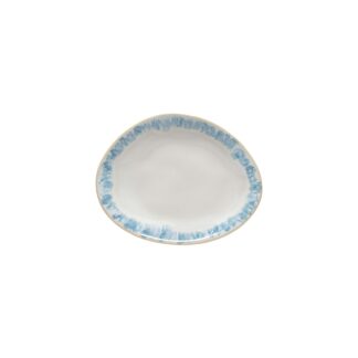 BRISA Oval plate 20, Ria blue