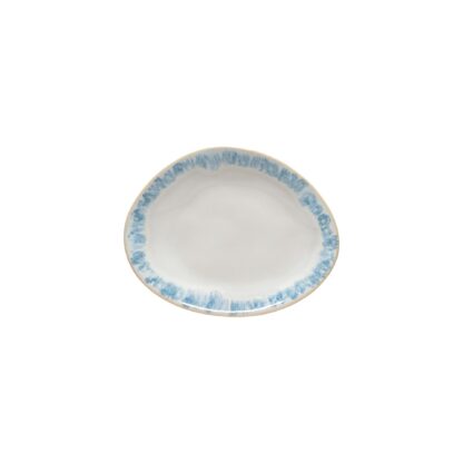 BRISA Oval plate 20, Ria blue