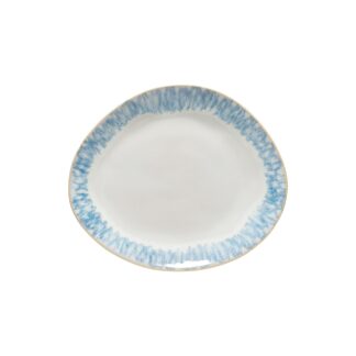 BRISA Oval dinner plate/platter 27, Ria blue