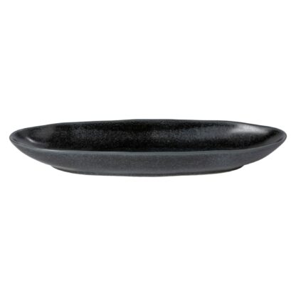 BOUTIQUE Oval platter 33, Matte black