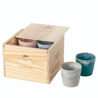 GRESPRESSO Gift box 8 lungo cups , Multicolor