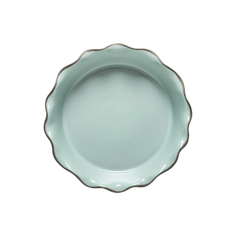 STACKED ORGANIC Pie Dish 27, Sky - Image 2