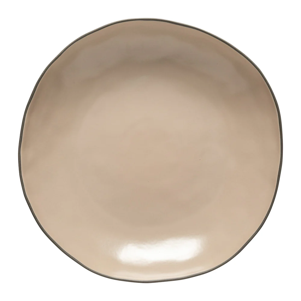 STACKED ORGANIC Serving bowl 37, Cremini - Image 2