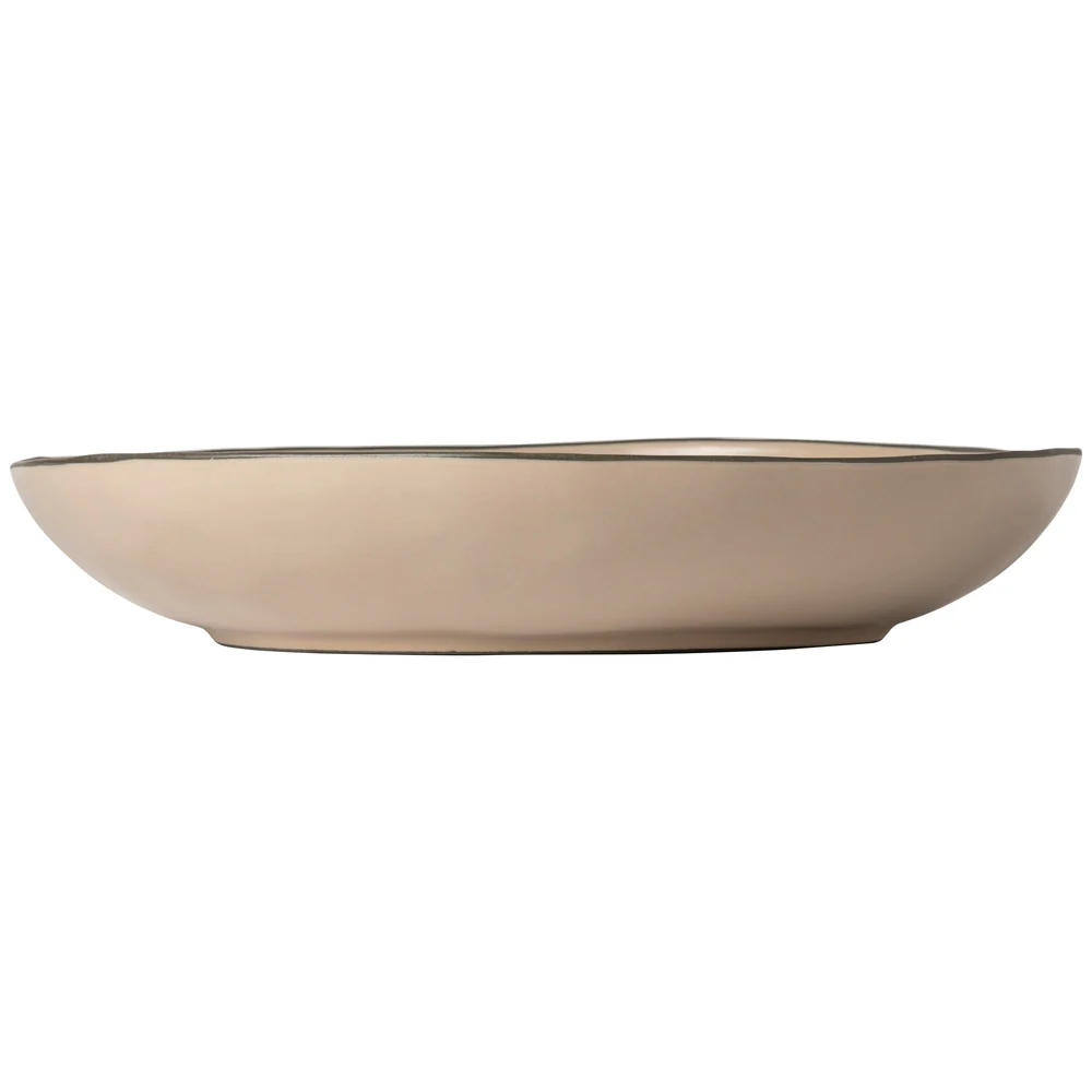 STACKED ORGANIC Serving bowl 37, Cremini - Image 3