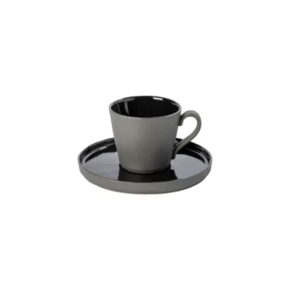 LAGOA ECOGRES Tea  saucer 16, Black