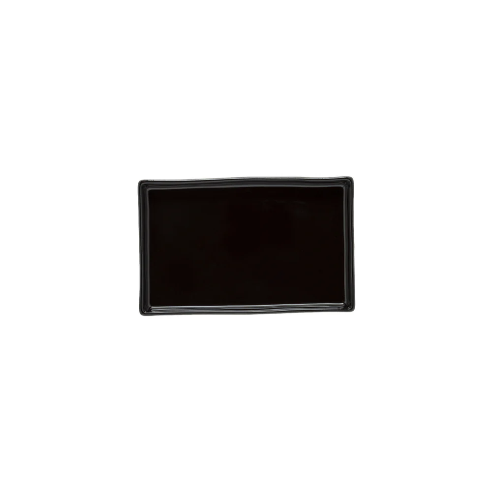 LAGOA ECOGRES Rect. tray 19, Black