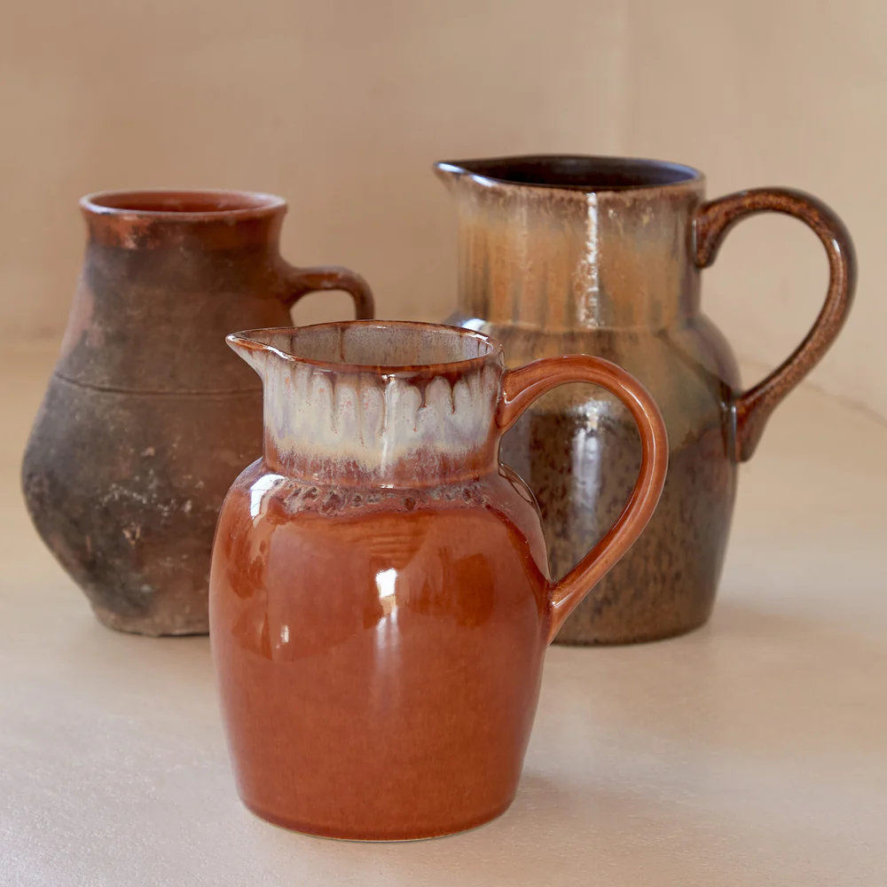 POTERIE Pitcher 0.97 L, Caramel-latte - Image 2