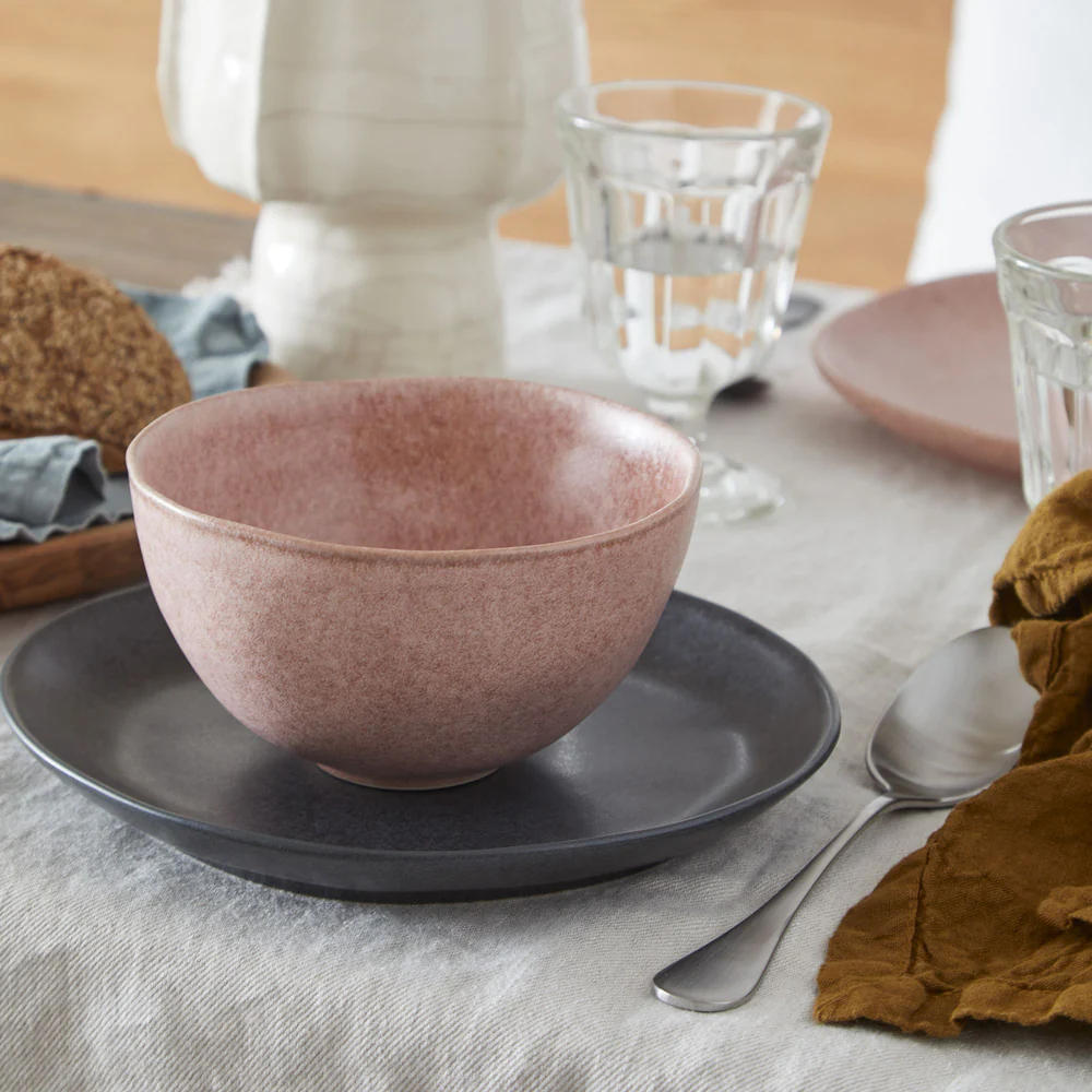 LIVIA Soup/cereal bowl 15, Mauve rose - Image 5