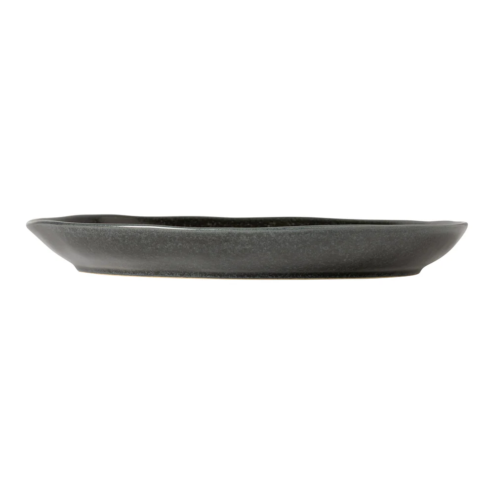 LIVIA Dinner plate 28, Matte black - Image 2