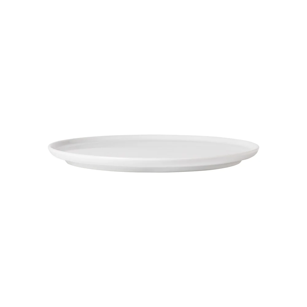 RESONANCE Porcelain round plate 23, White - Image 2