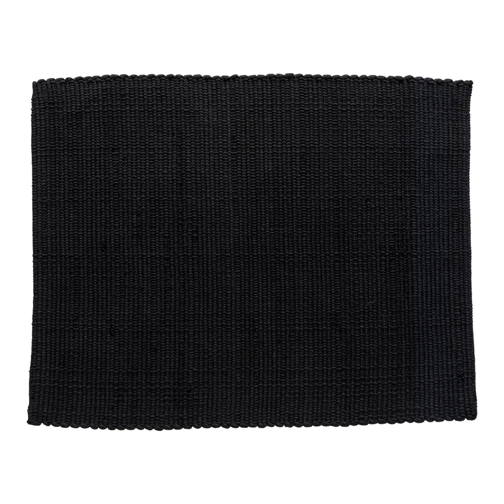 JOANA Placemat 100% recycled cotton, Black
