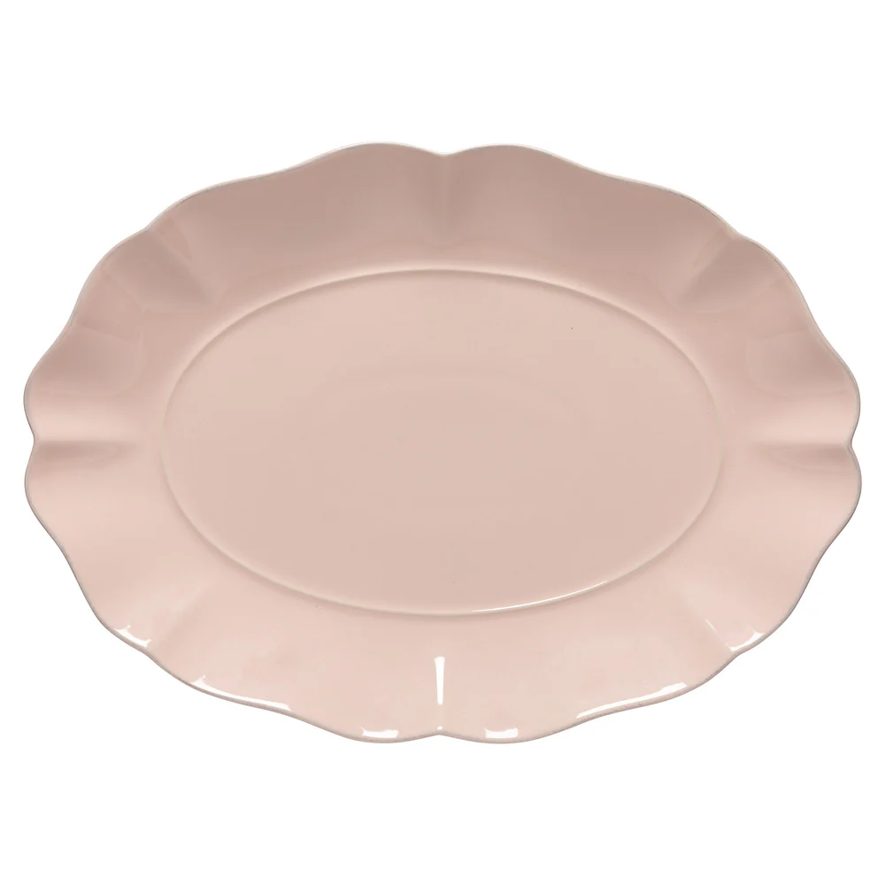 ROSA Oval platter 40, Rosé pink