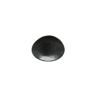 LIVIA Oval plate 16, Matte black