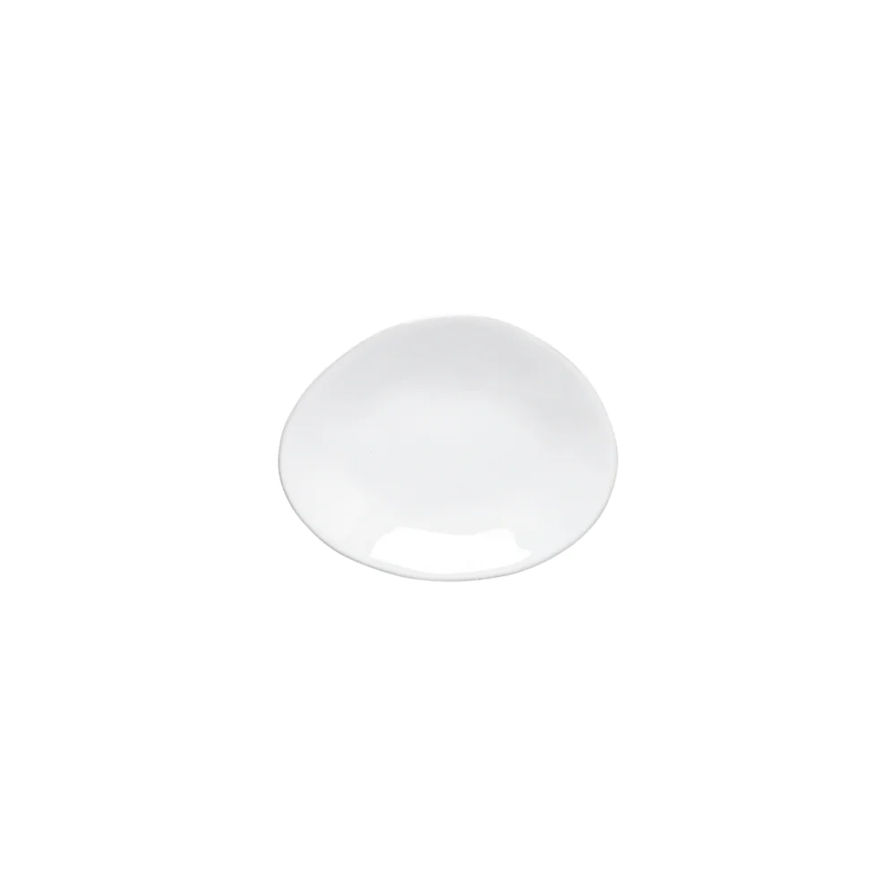 LIVIA Oval plate 16, White