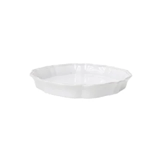 IMPRESSIONS Pie dish 30, White