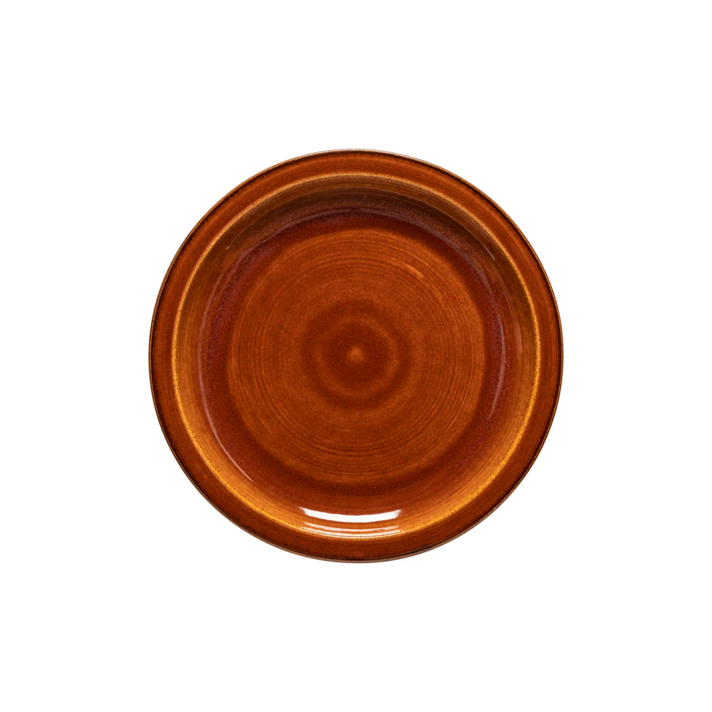 POTERIE Dinner plate 26, Caramel