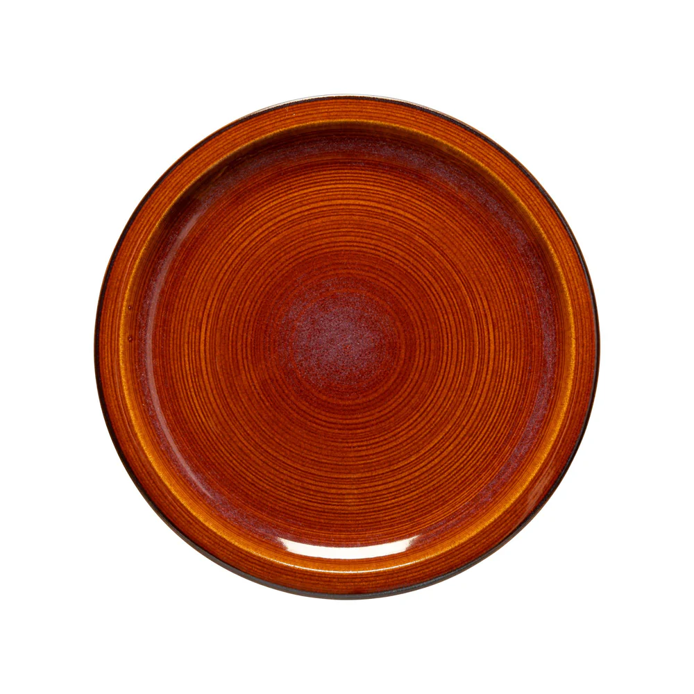 POTERIE Dinner plate 31, Caramel