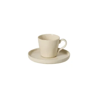 LAGOA Tea cup and saucer 0.19L, Pedra