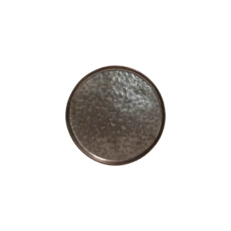 LAGOA Round plate 13, metal