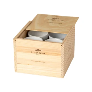 GRESPRESSO NATURE Gift box 8 lungo cups , White