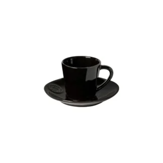 NOVA Tea cup and saucer 0.19 L, Black