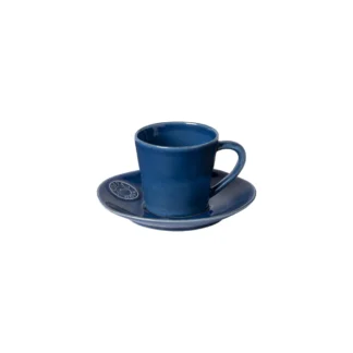 NOVA Tea cup and saucer 0.19 L, Denim