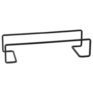 BOUTIQUE Low metallic riser 36, Metallic black