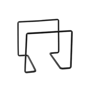 BOUTIQUE High metallic riser 20, Metallic black