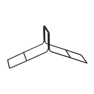 NÓTOS Y metallic riser, Metallic black