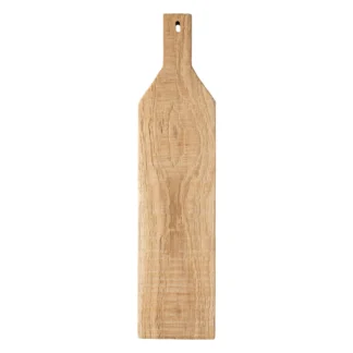 PLANO Oak wood cutting/serving board w/handle 60,
