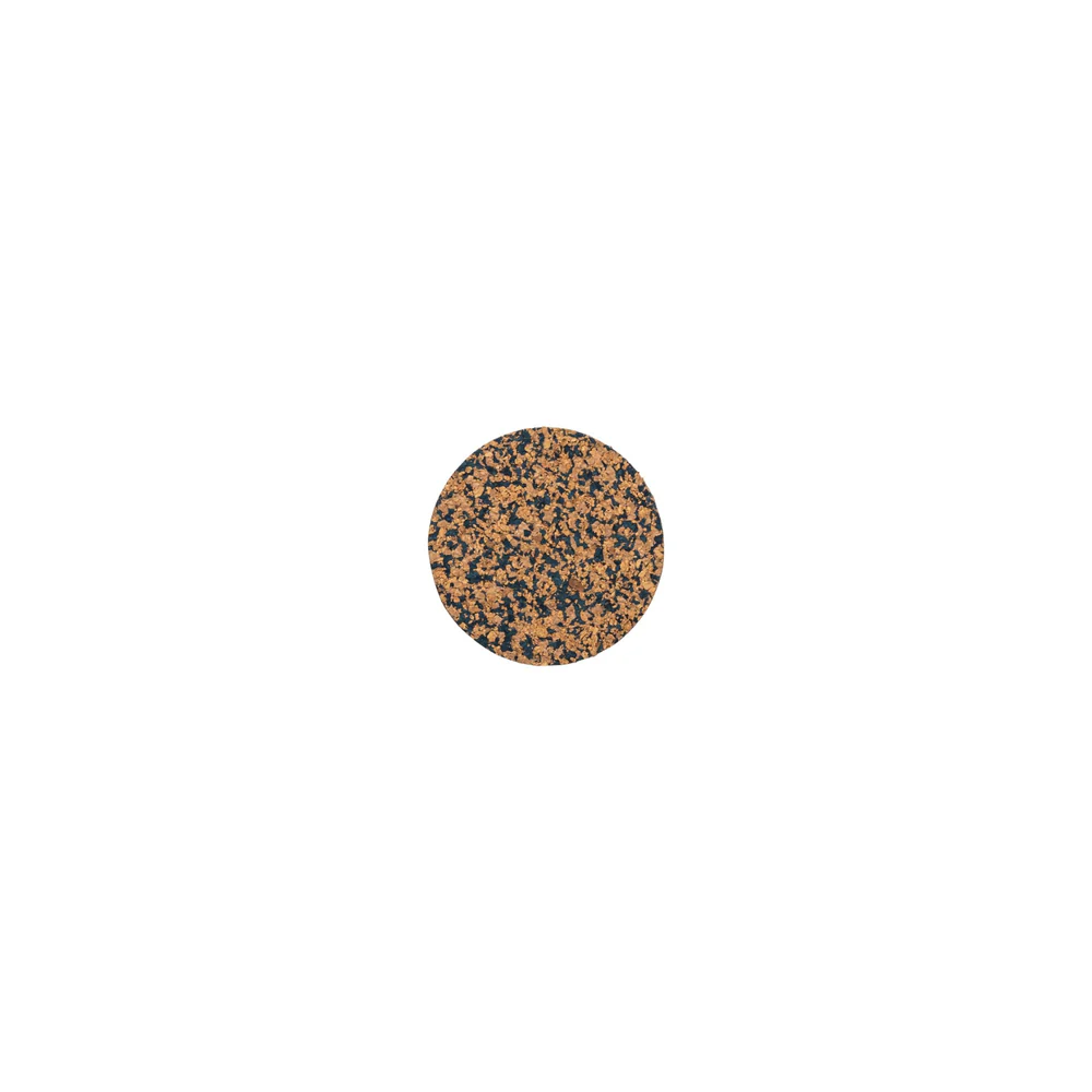 PLANO Set 4 Cork/recycled EVA round coaster, Indig